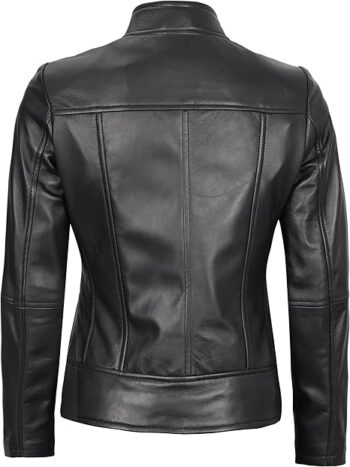 Women Black Leather Jacket