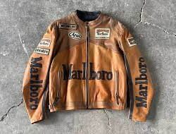marlboro leather jacket vintage​