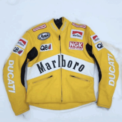leather marlboro jacket​