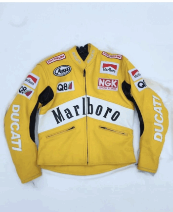 leather marlboro jacket​