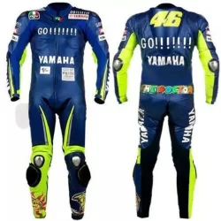 Yamaha Racing Leather Motorcycle Suit